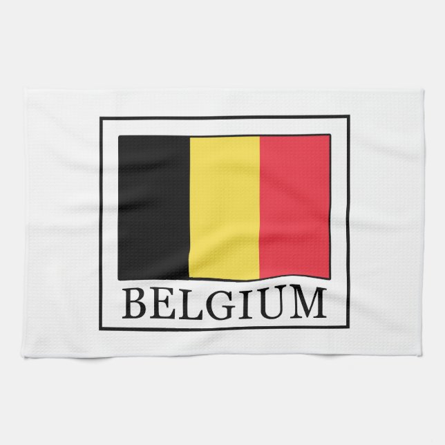 Belgien Geschirrtuch (Horizontal)