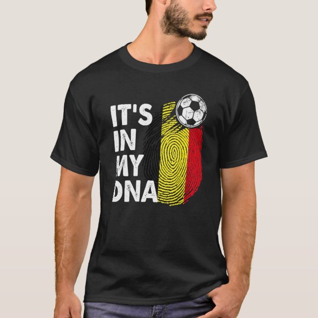 Belgien in meinem belgischen Flaggenteam der DNA B T-Shirt (Vorderseite)