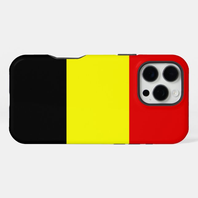 Belgien iPhone Hülle (Rückseite (Horizontal))