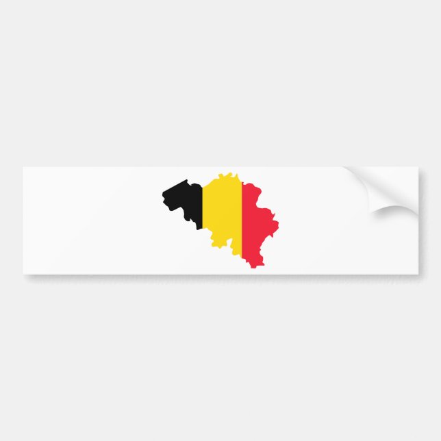 Belgien IST Autoaufkleber (Vorne)