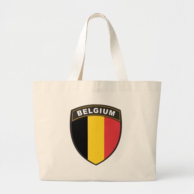 Belgien Jumbo Stoffbeutel (Vorne)