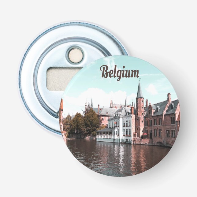 Belgien Kanal Brüssel Flaschenöffner (Vorderseite)