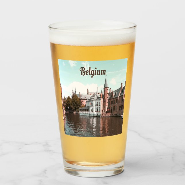 Belgien Kanal Brüssel Glas (Vorne (Gefüllt))