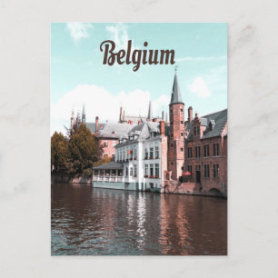 Belgien Kanal Brüssel Postkarte