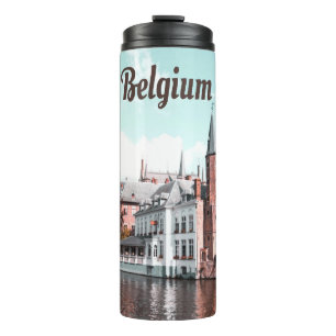 Belgien Kanal Brüssel Thermosbecher