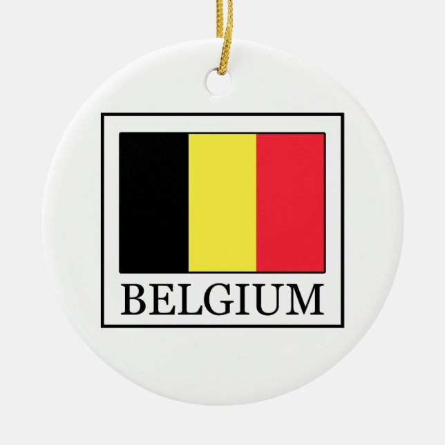 Belgien Keramikornament (Vorne)