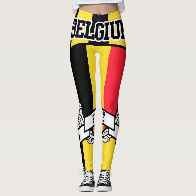 Belgien Leggings (Vorderseite)