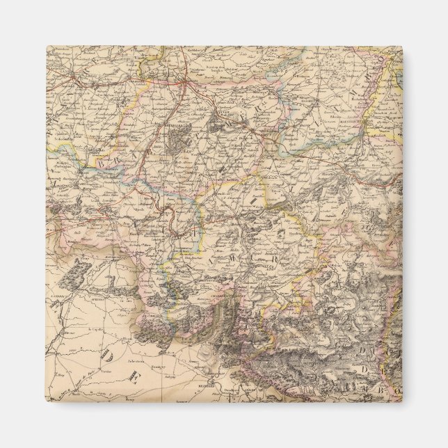 Belgien, Luxemburg Magnet (Vorne)