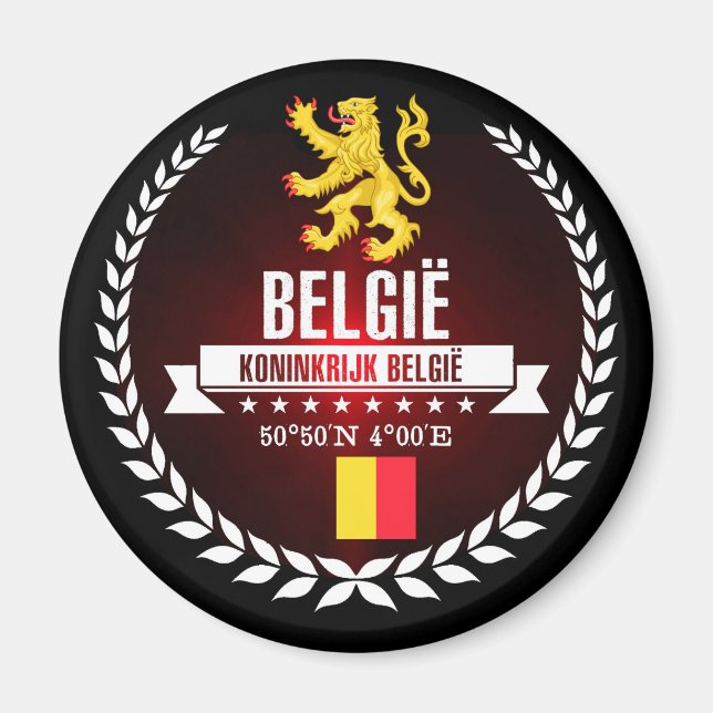 Belgien Magnet (Vorne)