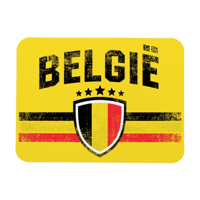Belgien Magnet (Horizontal)