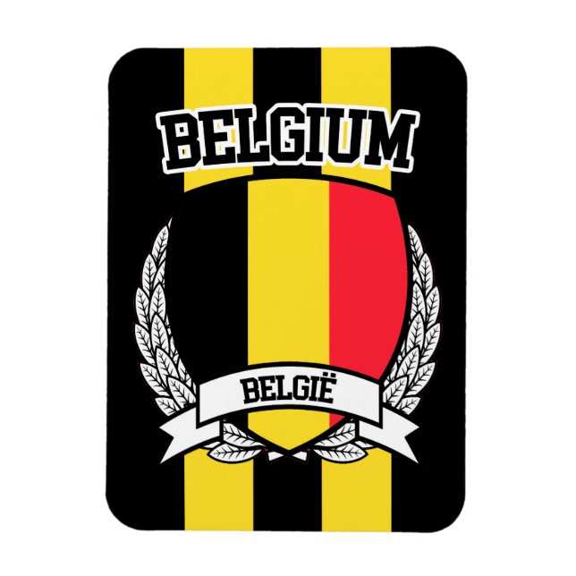 Belgien Magnet (Vertikal)