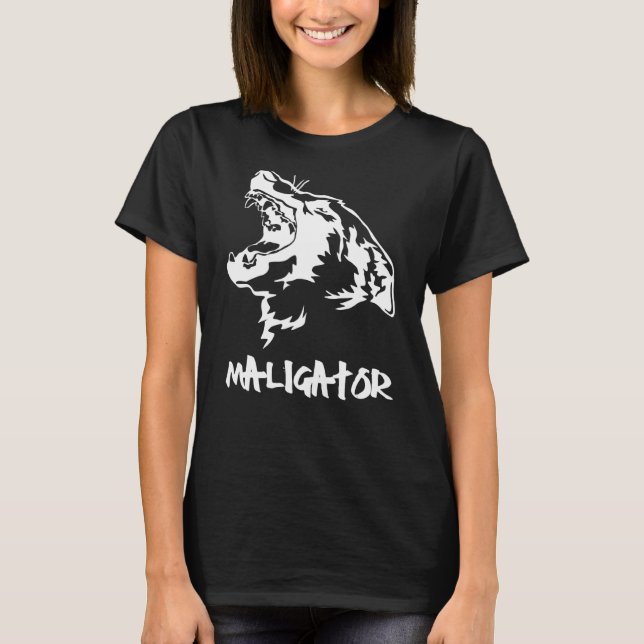 Belgien Malinois Dog Owner Maligator T-Shirt (Vorderseite)