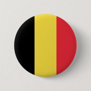 Belgien - Nationale Flagge Belgiens Button