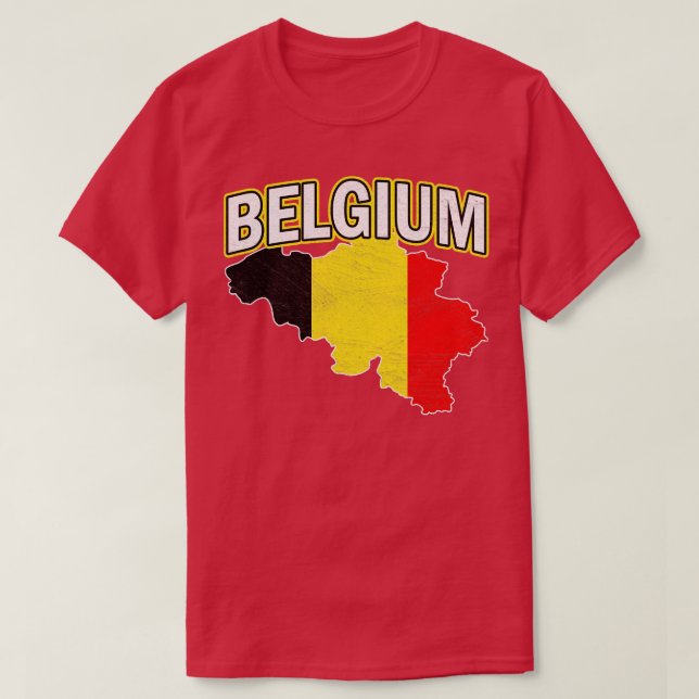 Belgien Not leidend T-Shirt (Design vorne)