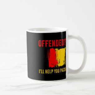 Belgien Patriot Spaß - Offen, ich werde Ihnen helf Kaffeetasse