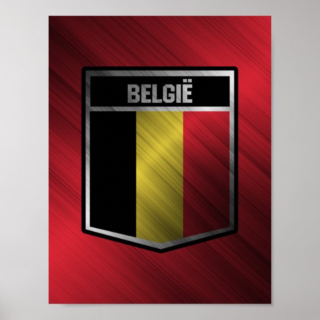 Belgien Poster (Vorne)