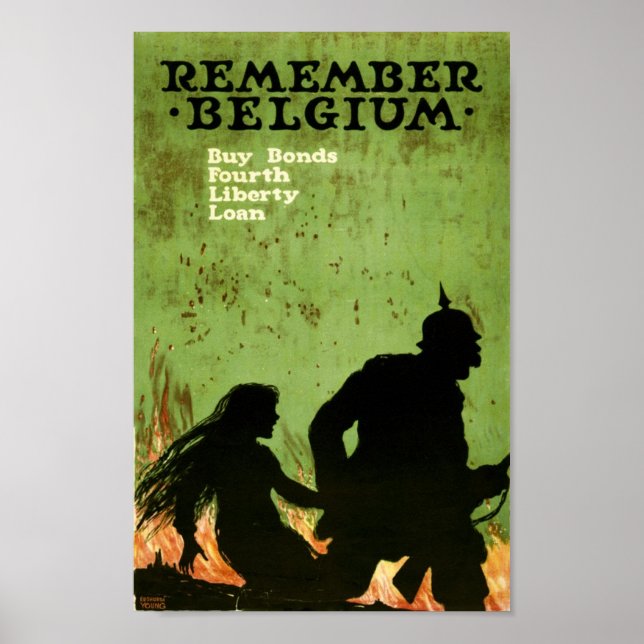 Belgien Poster (Vorne)