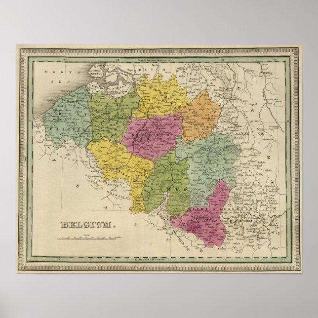 Belgien Poster (Vorne)