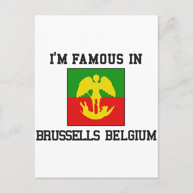 Belgien Postkarte (Vorderseite)