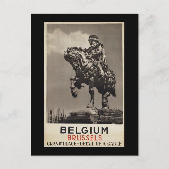 Belgien Postkarte (Vorderseite)