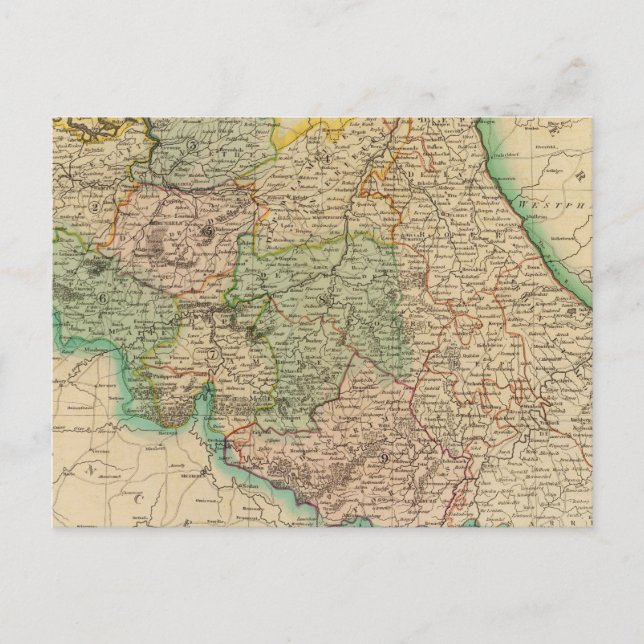 Belgien Provinzen Postkarte (Vorderseite)