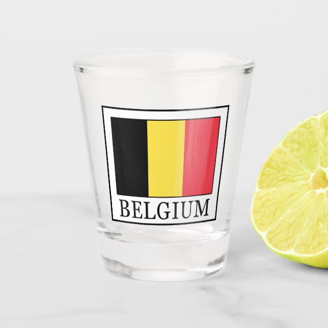  Belgien Schnapsglas (Vorderseite)