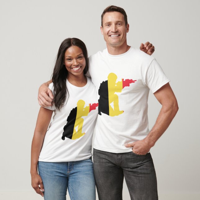 Belgien Siegel T-Shirt (Unisex)