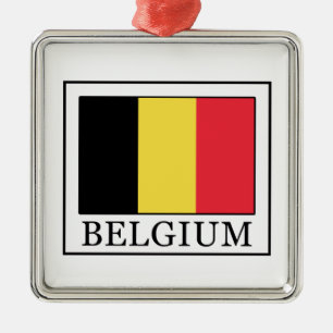 Belgien Silbernes Ornament