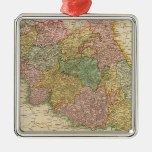 Belgien Silbernes Ornament