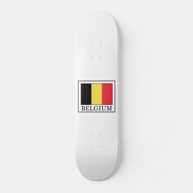 Belgien Skateboard (Vorderseite)