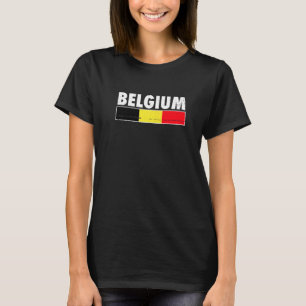 Belgien Stolz Belgische Flagge 1 T-Shirt