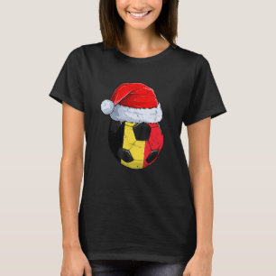 Belgien Team Spieler Fußball Ball Welt Fußball San T-Shirt