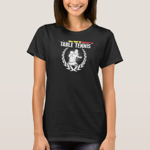 Belgien Tischtennis Belgische Tischtennis-Mannsch T-Shirt