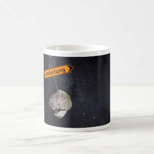 Belgien Umleitung Kaffeetasse