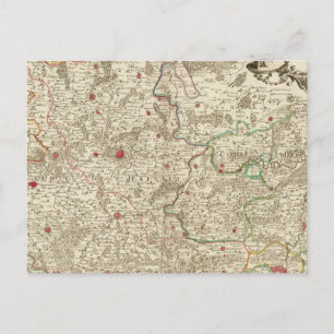 Belgien und Europa Postkarte