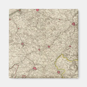 Belgien und Frankreich 2 Magnet