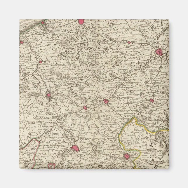 Belgien und Frankreich 2 Magnet (Vorne)