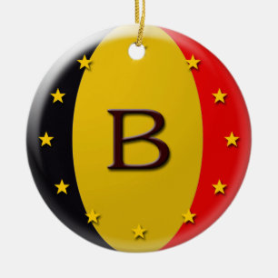 Belgien-Verzierung Keramik Ornament
