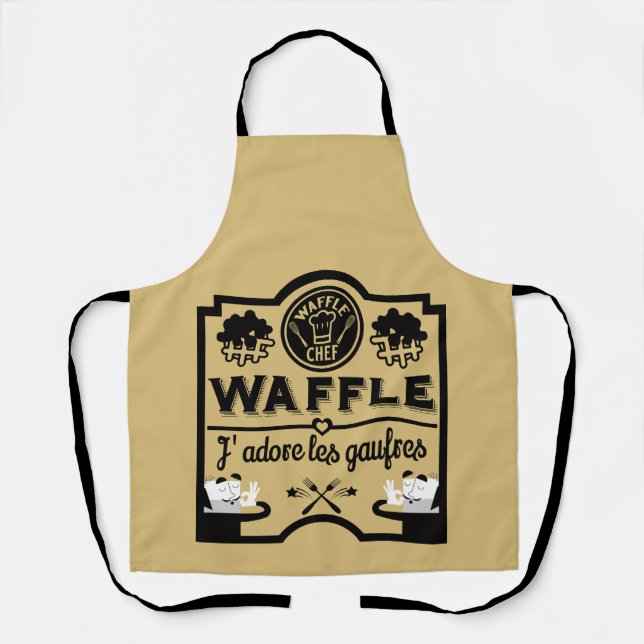 Belgien Waffeln Schürze (Vorderseite)