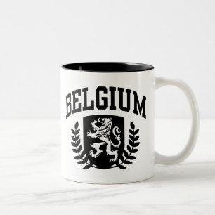 Belgien Zweifarbige Tasse