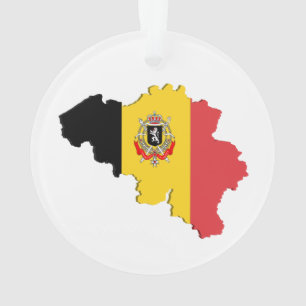 Belgienkarte Ornament