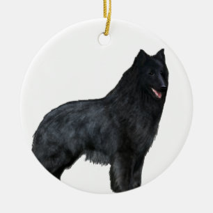 Belgier Keramik Ornament