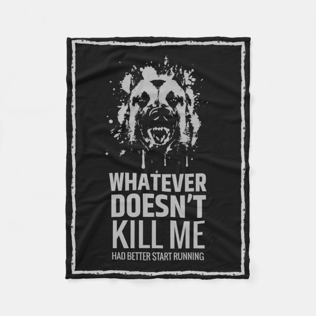Belgier Malinois - belgischer Schäfer - Mechelaar Fleecedecke (Vorderseite)
