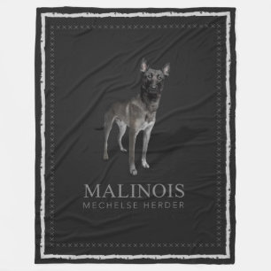 Belgier Malinois - belgischer Schäfer - Mechelaar Fleecedecke