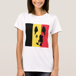 Belgier Malinois Flaggen-T-Shirt T-Shirt
