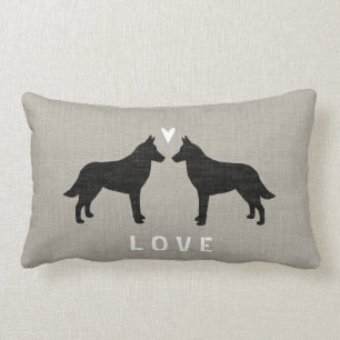 Belgier Malinois Liebe Lendenkissen