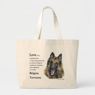 Belgier Tervuren Geschenk-Tasche Jumbo Stoffbeutel