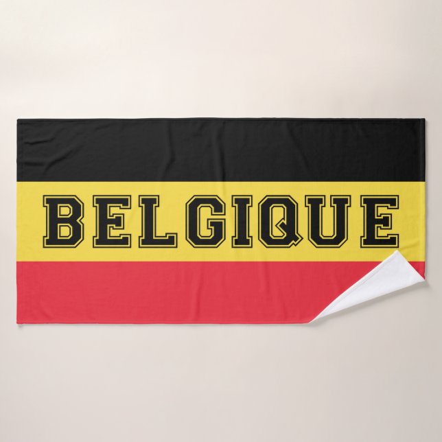 Belgique/Belgien Badehandtuch (Badehandtuch)