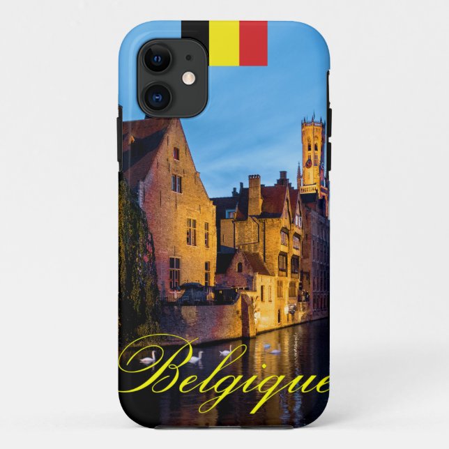 Belgique Medieval Brügge - Pro Foto Case-Mate iPhone Hülle (Rückseite)
