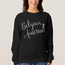 Belgisch American Entwinted Hearts Sweatshirt